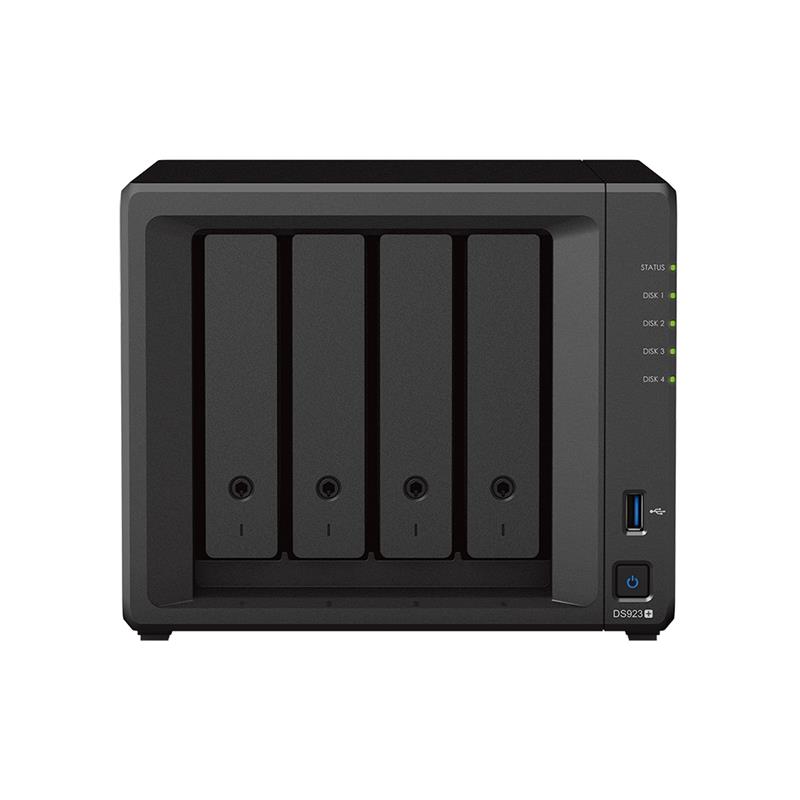 Synology™   DiskStation DS923+  (4x HDD + 2x NVMe; 2jadro CPU; 4(32)GB RAM;  2xGLAN; 2x USB3.2Gen1)   