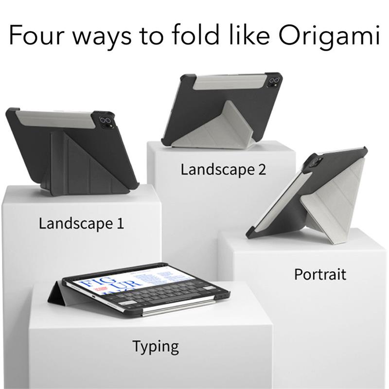 SwitchEasy puzdro Origami Case pre iPad Pro 12.9" 2022/2021 - Alaskan Blue 