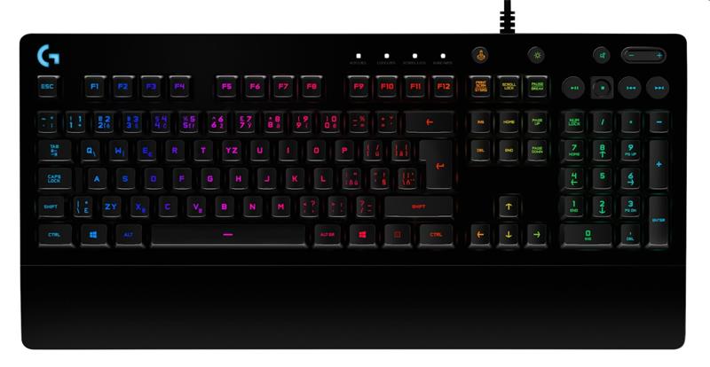 Logitech G213 - RGB herná klávesnica - CZ/SK  