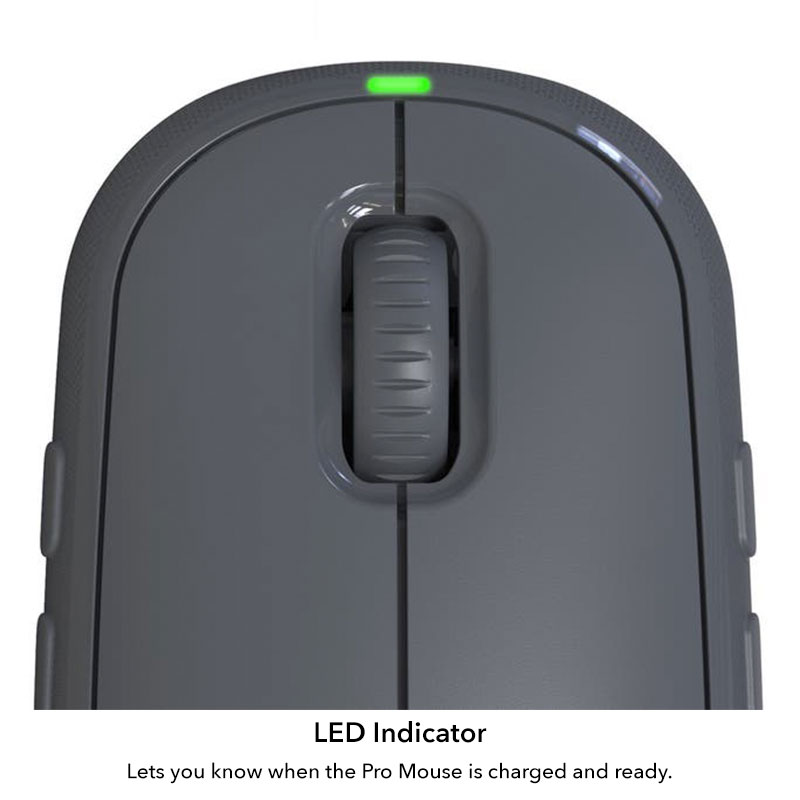 ZAGG myš Pro Mouse - Space Gray 