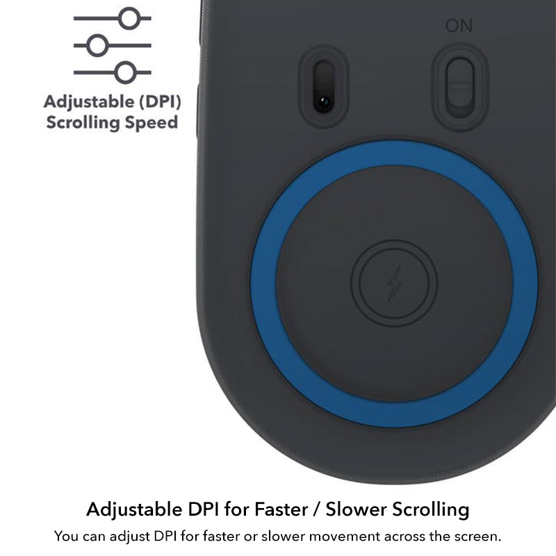 ZAGG myš Pro Mouse - Space Gray 