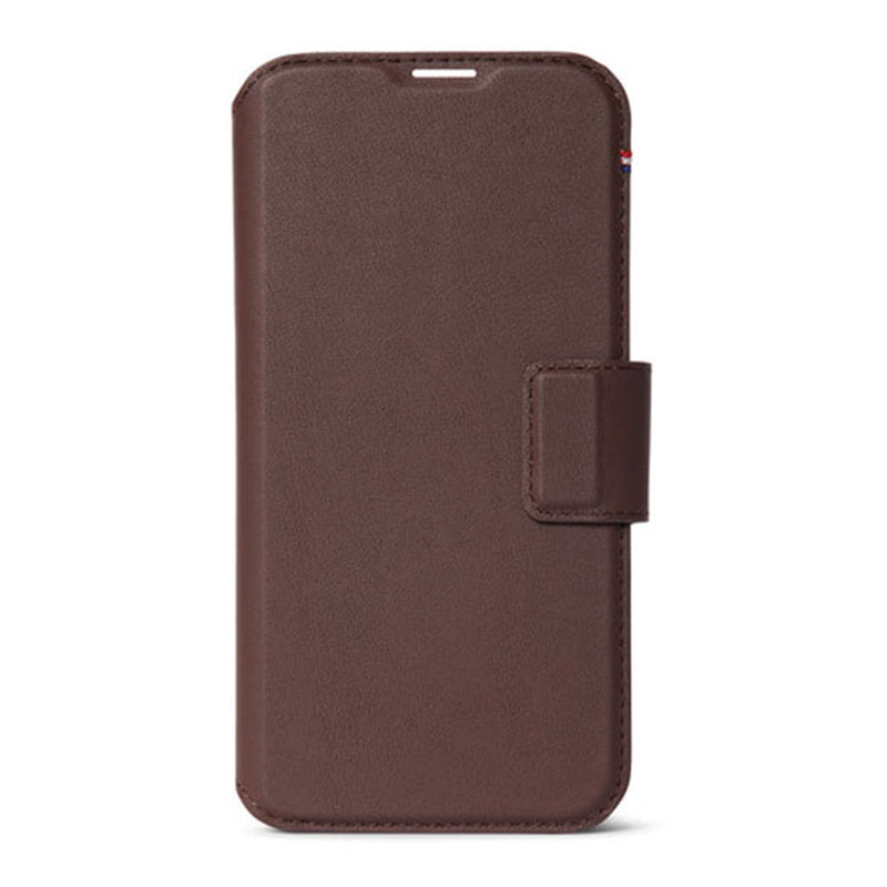 Decoded puzdro Leather Detachable Wallet MagSafe pre iPhone 14 Plus - Brown 
