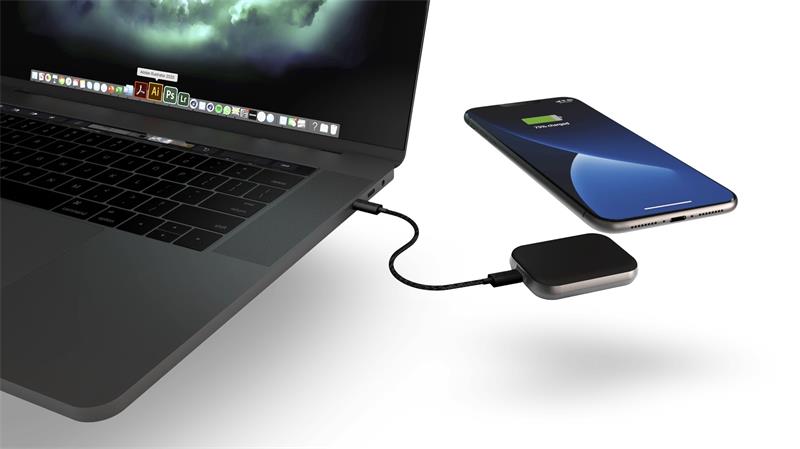 ZENS Aluminium USB-C Stick for AirPods or iPhone 
