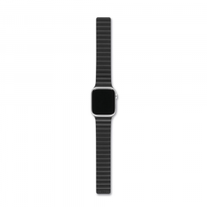 Aiino - Kosmo magnetic band for Apple Watch (1-8 Series) 42-49 mm - Black 