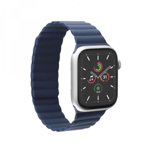 Aiino - Kosmo magnetic band for Apple Watch (1-8 Series) 42-49 mm - Blue 