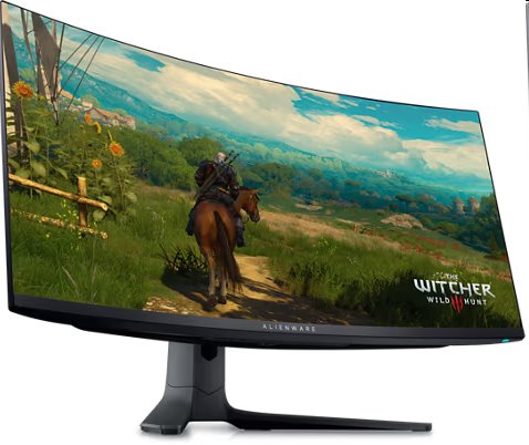 DELL Alienware AW3423DWF Gaming monitor 34" QD-OLED 21:9 0.1ms 1M:1 1000cd 2xDP 1xHDMI USB 3.2 3YNBD