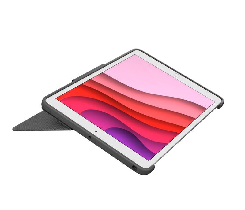 Logitech COMBO TOUCH pre iPad (7., 8. a 9.gen) - GRAPHITE - UK 