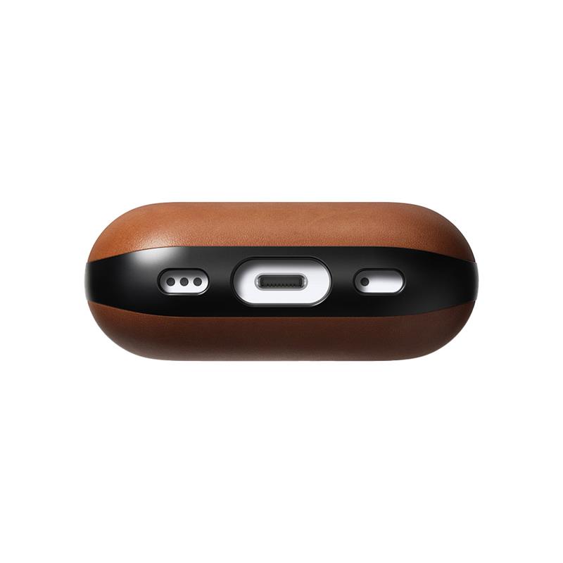 Nomad puzdro Leather Case pre Apple Airpods Pro 2 - English Tan 