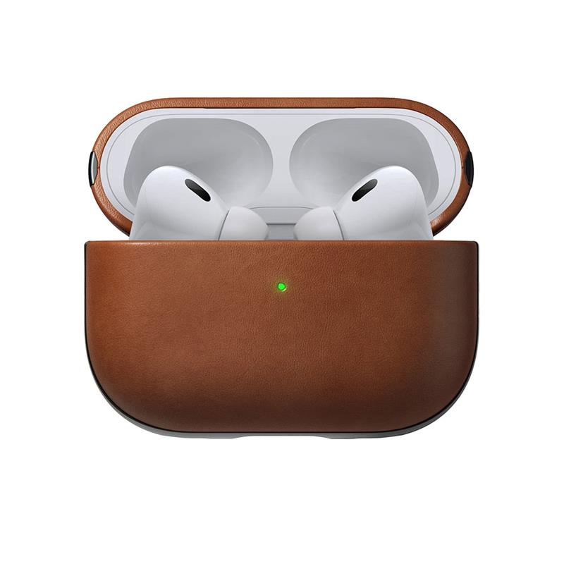 Nomad puzdro Leather Case pre Apple Airpods Pro 2 - English Tan 