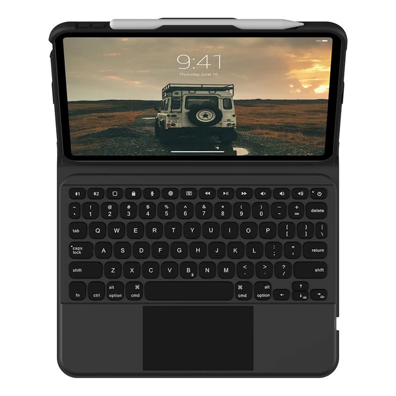 UAG klávesnica Rugged Bluetooth Keyboard with Trackpad pre iPad 10.9" 2022 EN - Black 