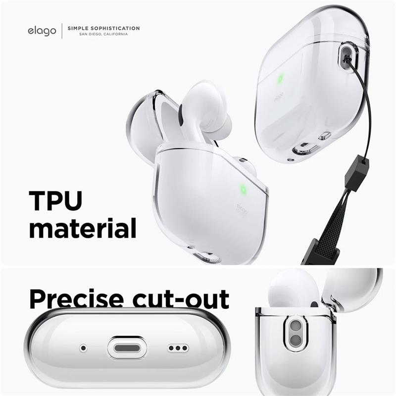 Elago Airpods Pro 2 TPU Case - Dark Purple 