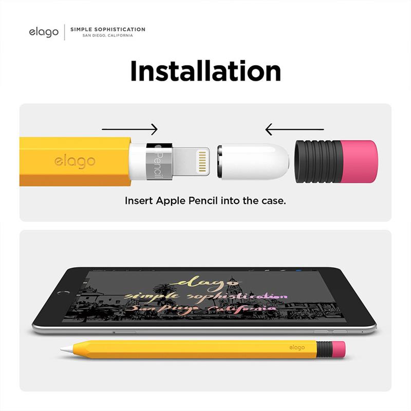 Elago kryt Classic Pencil Case pre Apple Pencil 1st Gen - Lavender 