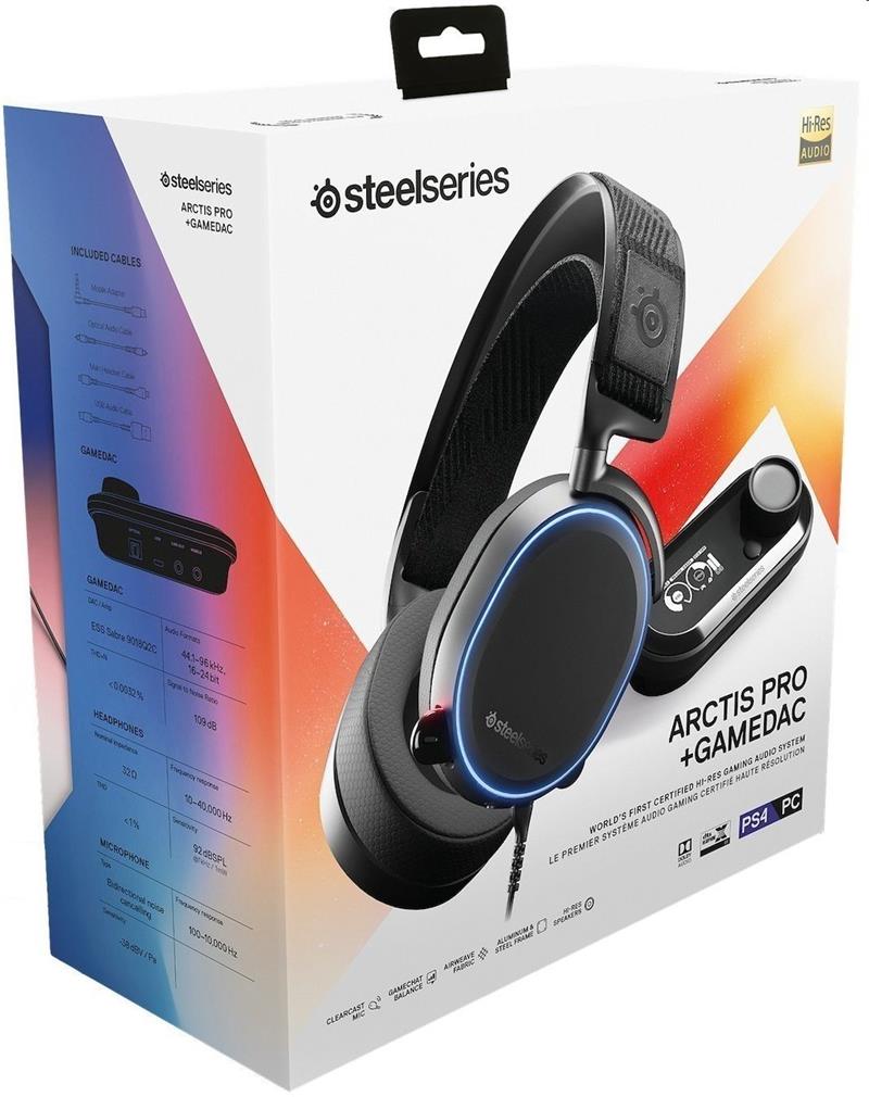 Steelseries Arctis Pro + GameDAC, black 