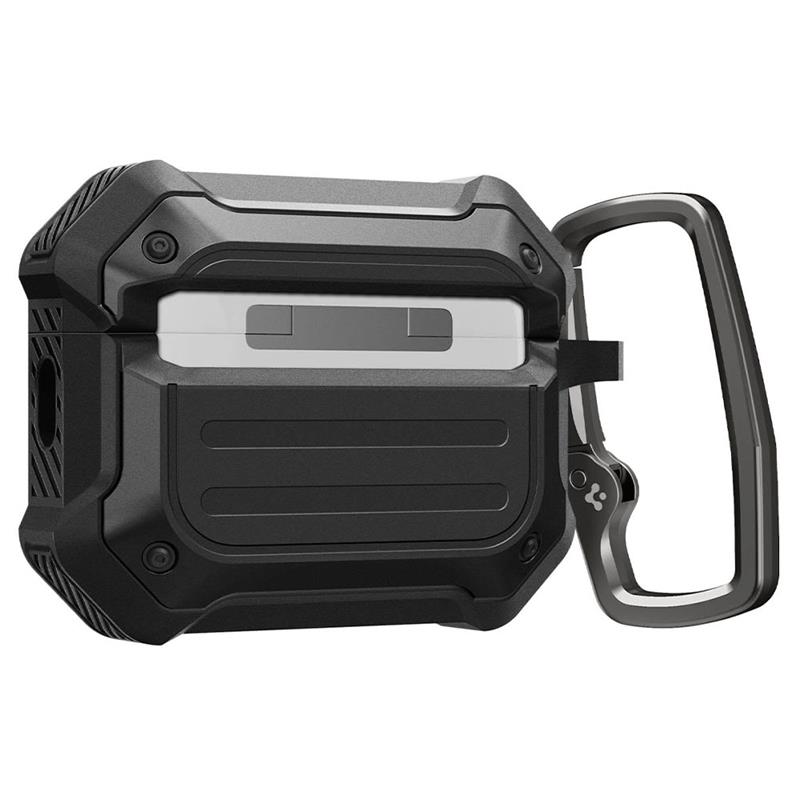Spigen puzdro Tough Armor Magsafe pre Apple Airpods Pro 2 - Black 