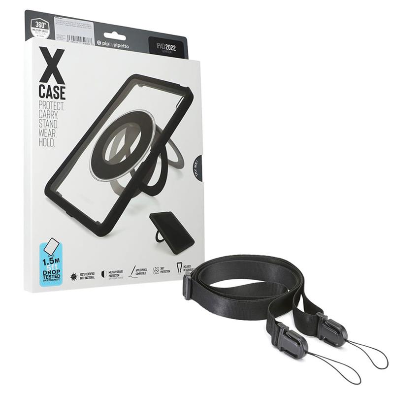Pipetto puzdro X-Case pre iPad 10-11 Gen 2022/2025 - Clear 