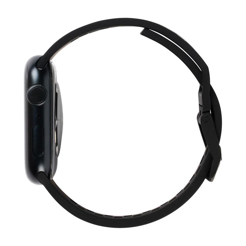 UAG remienok Civilian Silicone Strap pre Apple Watch 44-49mm - Graphite/Black 
