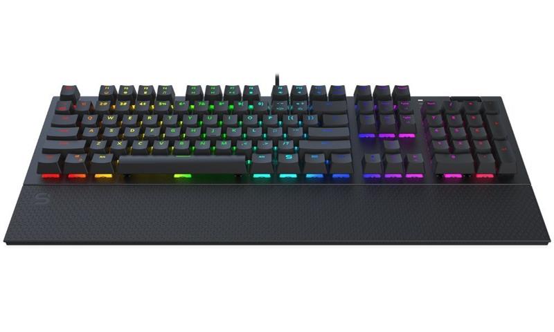 ENDORFY herná klávesnica Omnis Kailh BL RGB / USB / blue switch / drôtová /mechanická/US layout/čierna RGB  