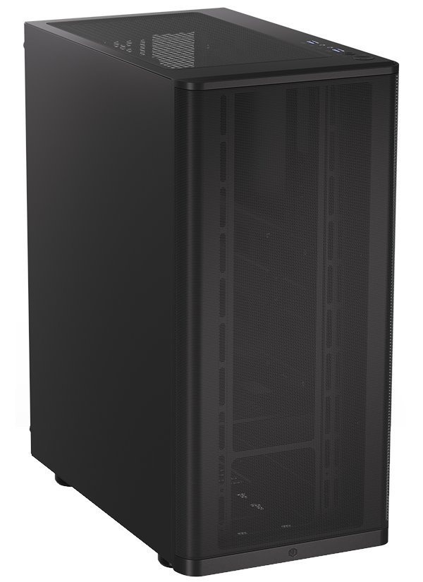 ENDORFY case Ventum 200 Solid / 120mm PWM fan / 2xUSB / čierna 