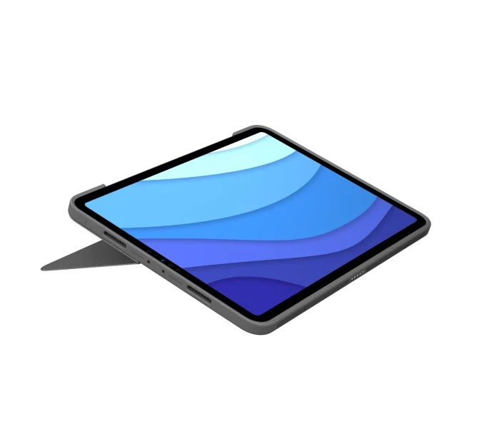 Logitech COMBO TOUCH pre iPad Pro 11" (1., 2., 3. a 4.gen.) - šedá - UK 