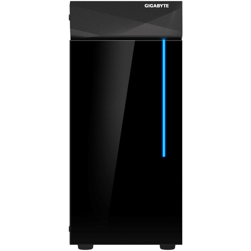 Gigabyte case C200 GLASS, ATX, Mid Tower, black 