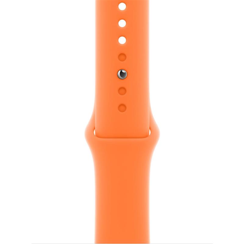 Apple Watch 45mm Bright Orange Sport Band 
