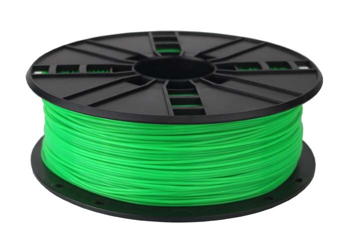 Tlačová struna (filament) GEMBIRD, PLA, 1,75mm, 1kg, zelená 