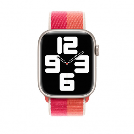 Apple Watch 45mm Nectarine/Peony Sport Loop (eko-balenie)*Rozbalený* 