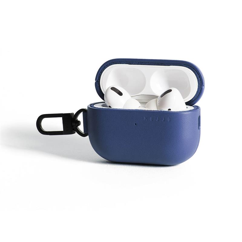Mujjo puzdro Echelon pre Airpods Pro 2 - Monaco Blue 