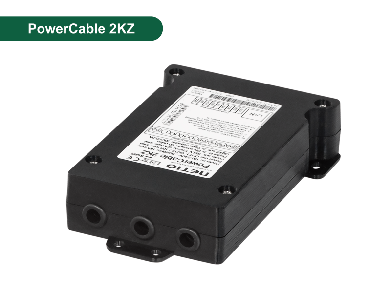 NETIO PowerCable 2KZ  Smart LAN/WIFI 2x zásuvka 230V/16A - měření elek. hodnot 