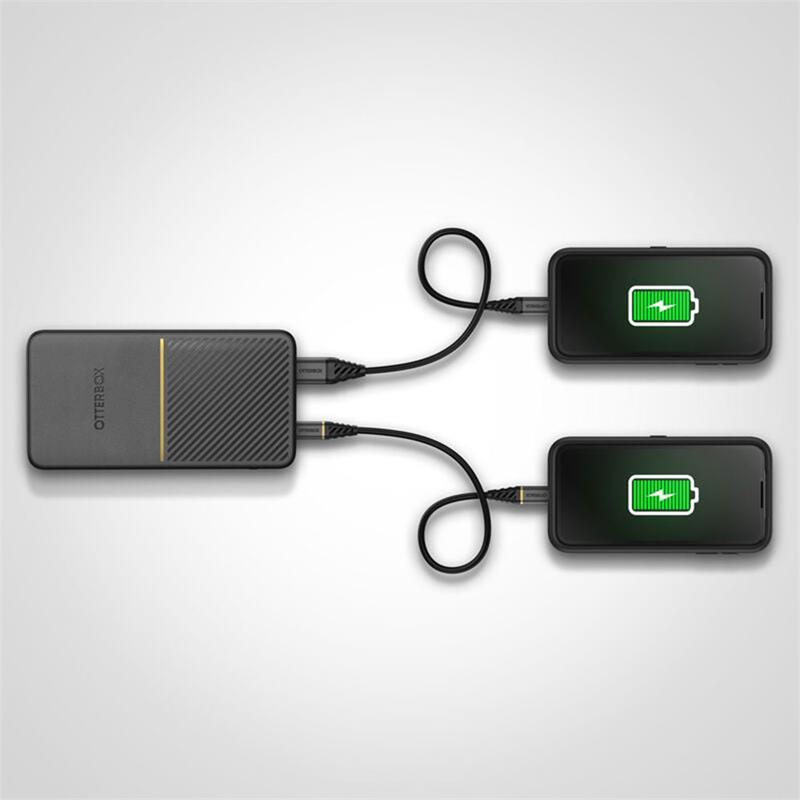 OtterBox powerbank USB-A&C PD 18W 10.000 mAh - Black 