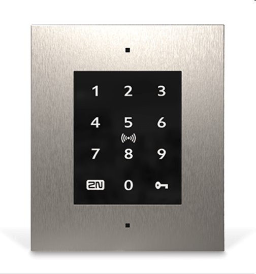 2N® Access Unit 2.0 Touch keypad & RFID - 125kHz, secured 13.56MHz, NFC