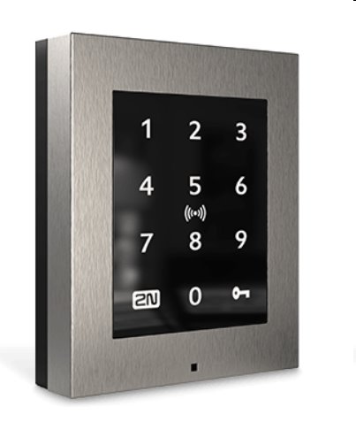 2N® Access Unit 2.0 Touch keypad & RFID - 125kHz, 13.56MHz, NFC 