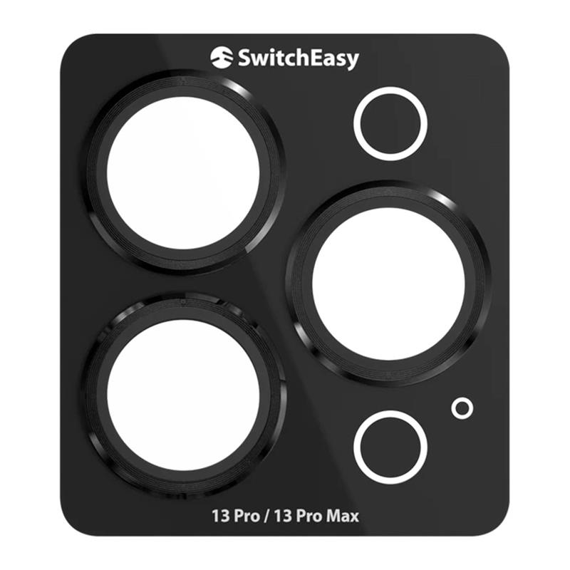 SwitchEasy LenShield Sapshire Lens Protector pre iPhone 13 Pro/13 Pro Max - Black 