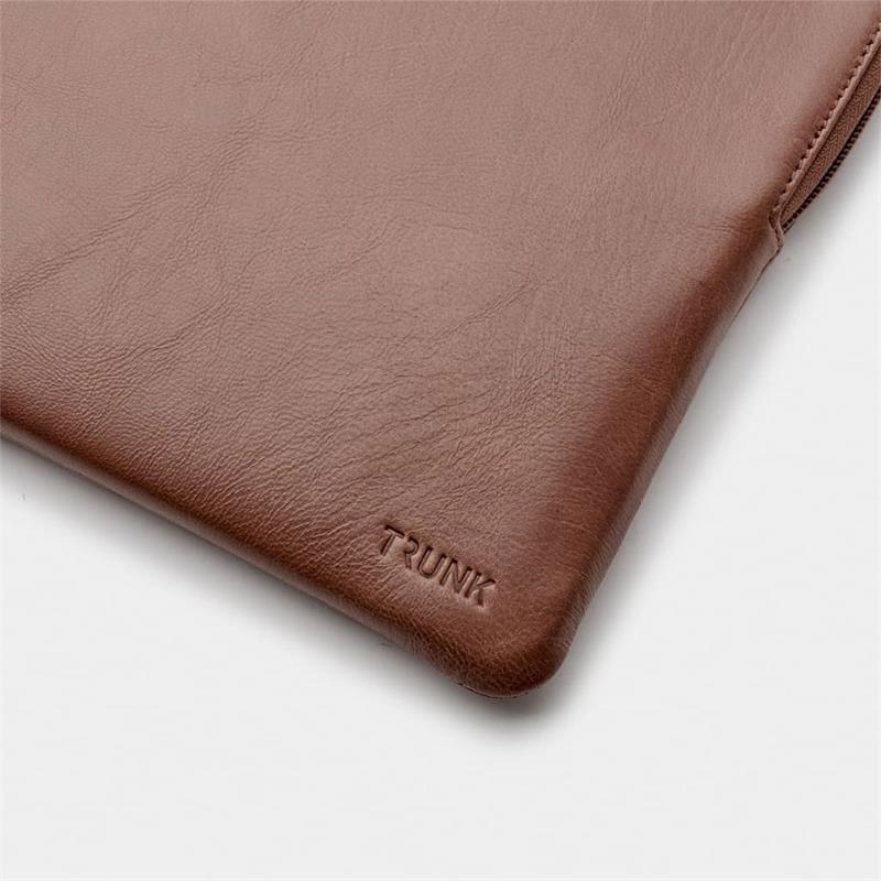 Trunk puzdro Leather Sleeve pre Macbook Air/Pro 13" 2016-2022 - Brown 