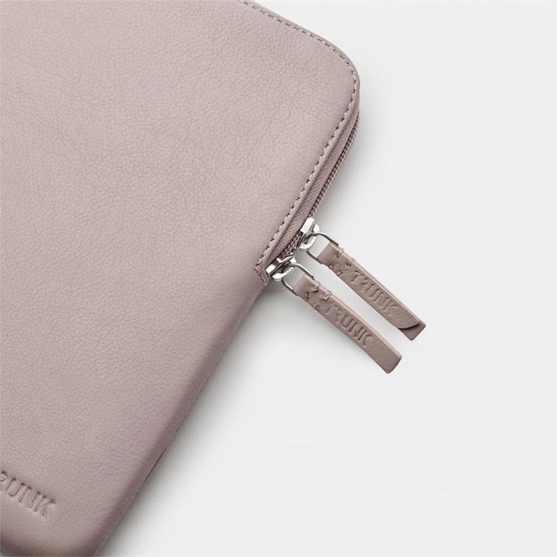 Trunk puzdro Leather Sleeve pre Macbook Air/Pro 13" 2016-2022 - Rose 