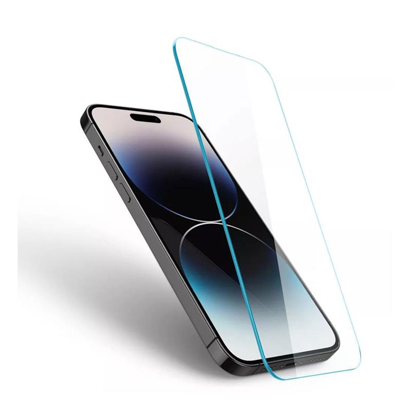 Spigen ochranné sklo GLAS.tR Slim HD Anti Glare/Privacy pre iPhone 14 Pro 