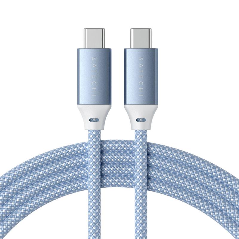Satechi kábel USB-C to USB-C Cable 100W 2m - Blue 