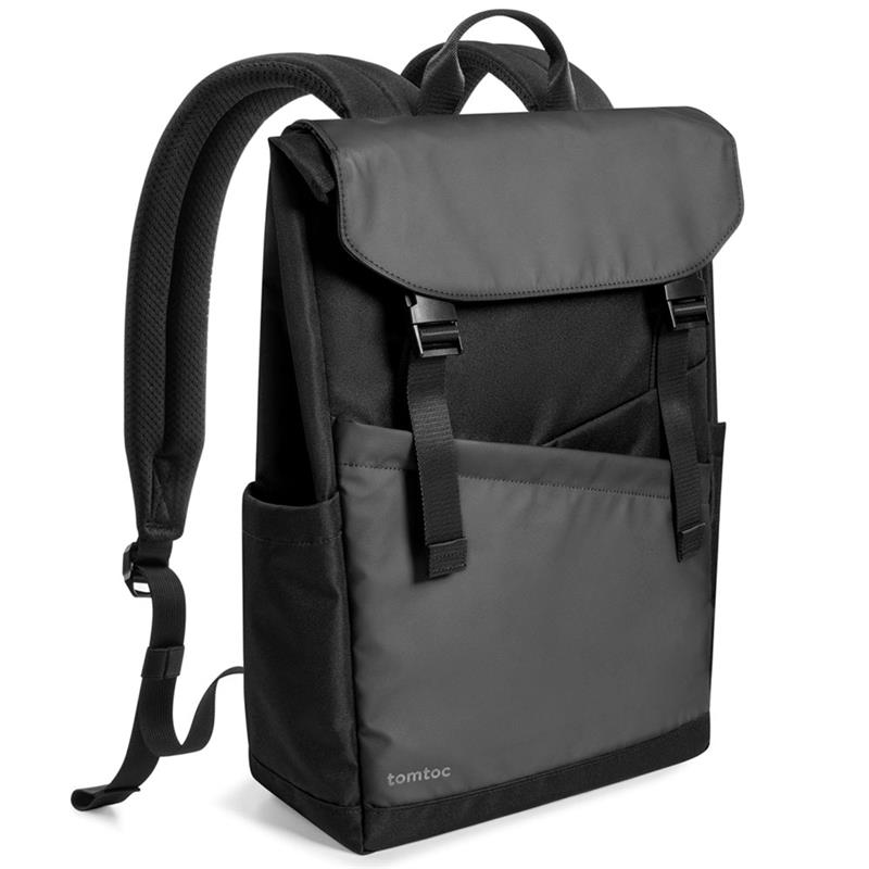 TomToc batoh Slash-A64 Flip Laptop Backpack 18L - Black 