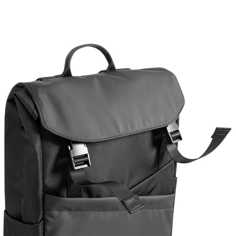 TomToc batoh Slash-A64 Flip Laptop Backpack 18L - Black 