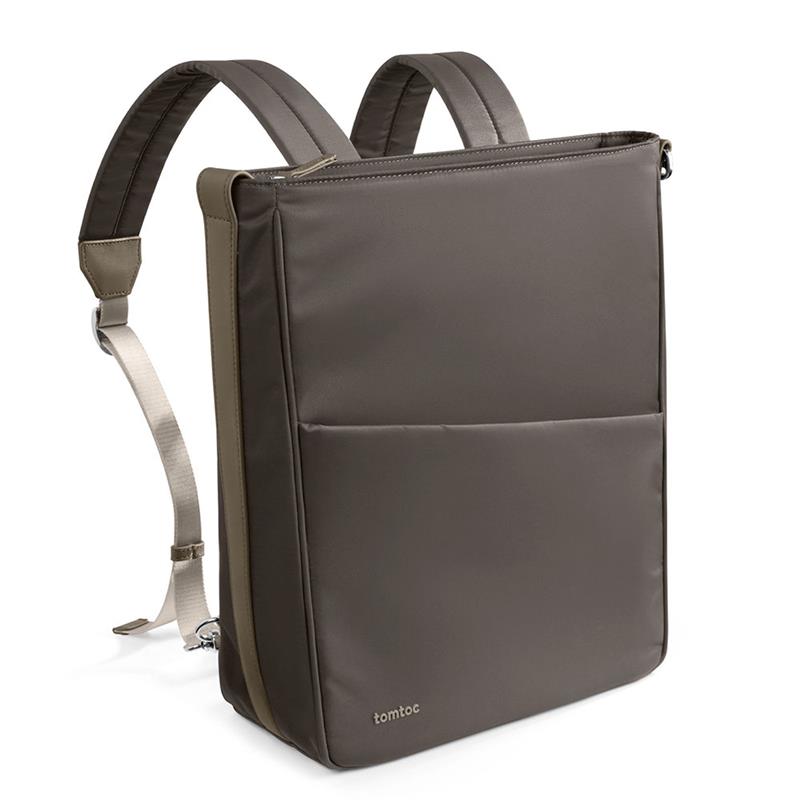 TomToc batoh Tote Backpack pre Macbook Pro 14" - Taupe 