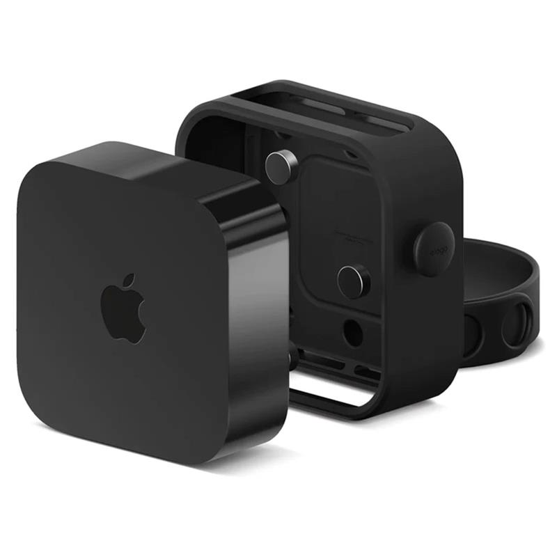 ELAGO Apple TV Multi Mount with magnet technology - Black 
