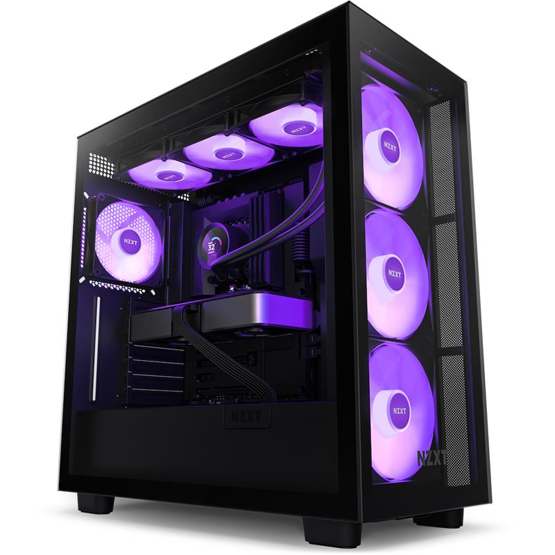 NZXT AIO liquid cooler CPU Kraken 360 RGB / 3x120mm fan / 4-pin PWM / LCD display / black 