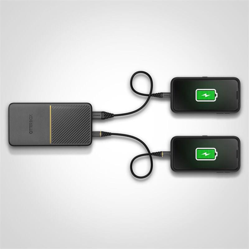 OtterBox powerbank USB-A&C PD 18W 15.000 mAh - Black 