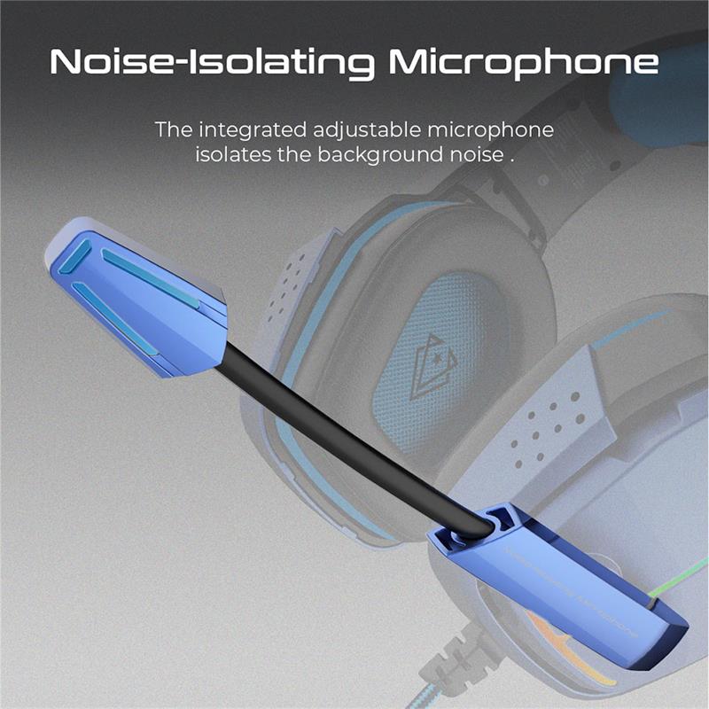 Vertux Gaming Havana High Definition Audio Immersive Gaming Headset - Blu 