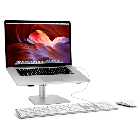 TwelveSouth stojan HiRise pre MacBook - Silver 