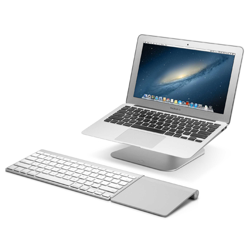 TwelveSouth stojan HiRise pre MacBook - Silver 