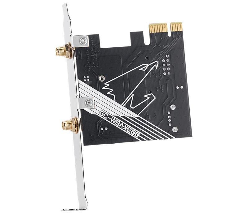 Gigabyte AORUS Intel WIFI 6 AX200 PCIe x1 network card 