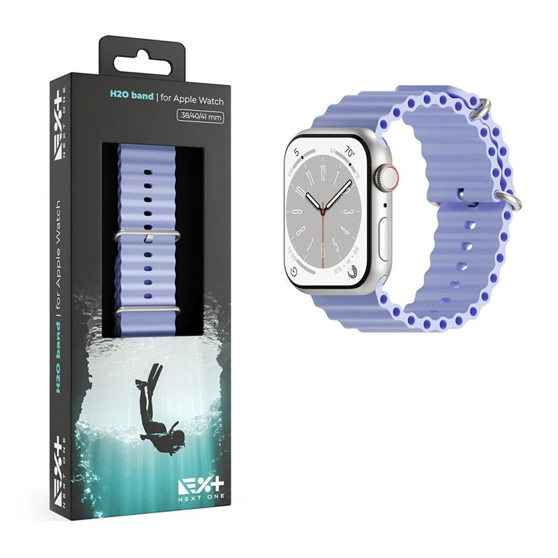 Next One remienok H20 Band pre Apple Watch 38/40/41mm - Wisteria Purple 