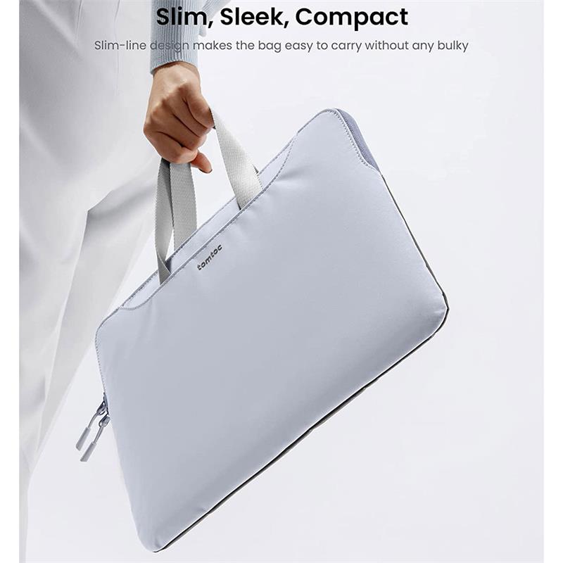 Tomtoc puzdro The Her Sleeve pre Macbook Pro 14" - Dark Gray/Blue 