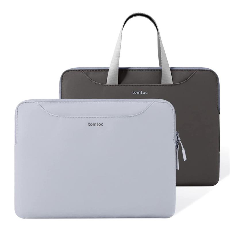 Tomtoc puzdro The Her Sleeve pre Macbook Pro 14" - Dark Gray/Blue 